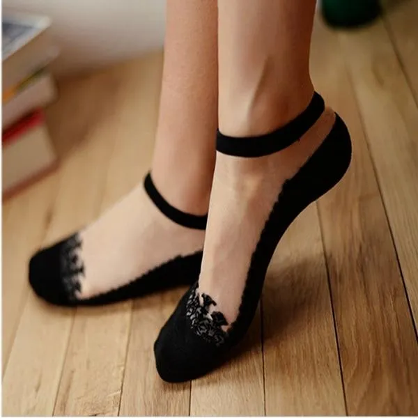 Women Breathable Fashionable Summer Socks