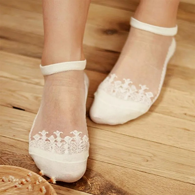 Women Breathable Fashionable Summer Socks