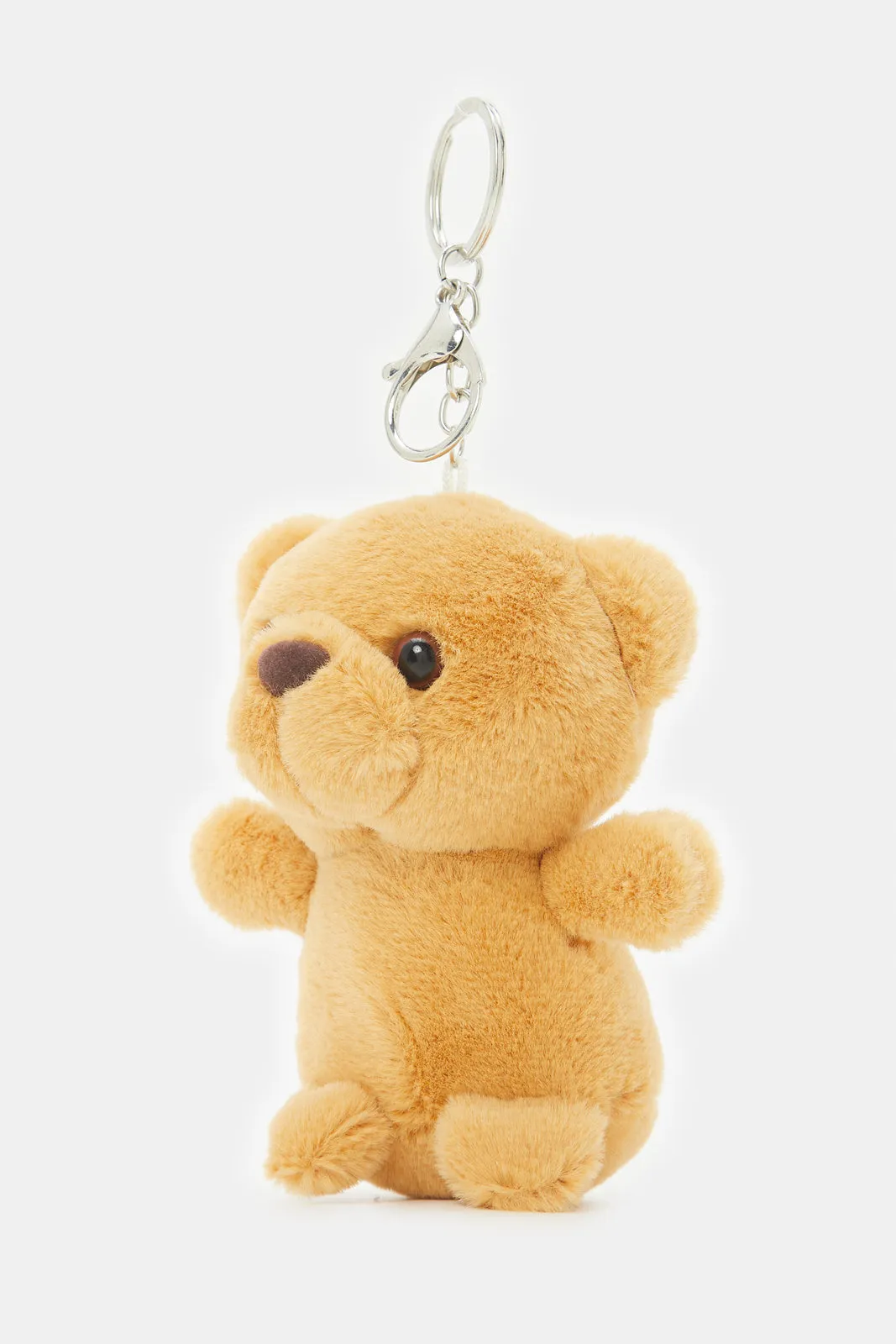 Women Brown Bear Key Ring