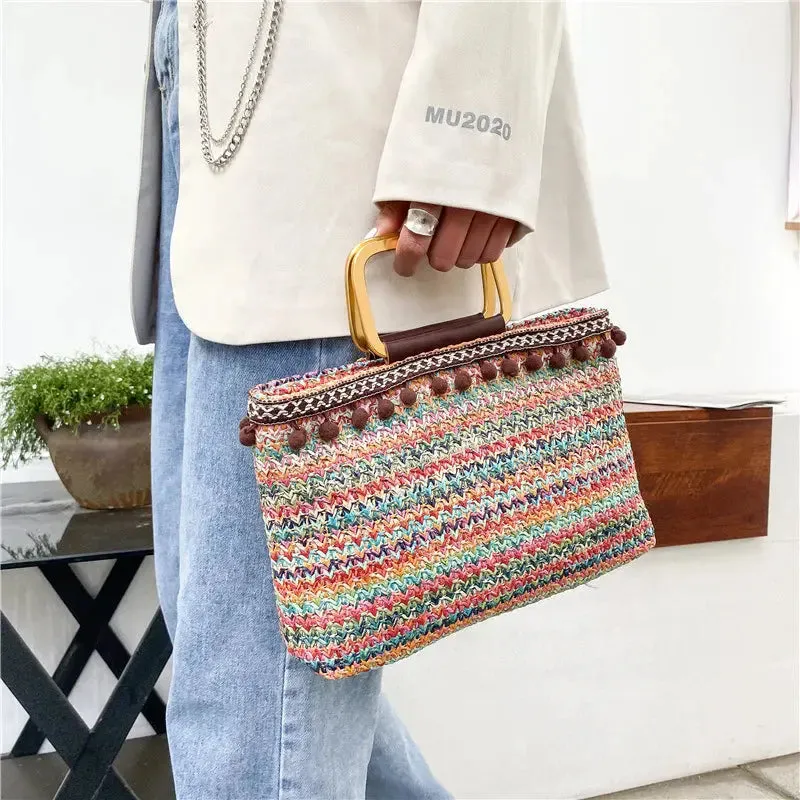 Women's Trendy Handcrafted Handbag